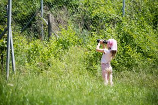 Pilně testujeme i půjčený dalekohled