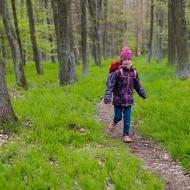 Objevili jsme pěšinku jako namalovanou