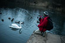 Obligátní procházka do lesoparku