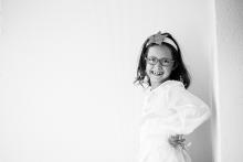 A na balkóně anděla