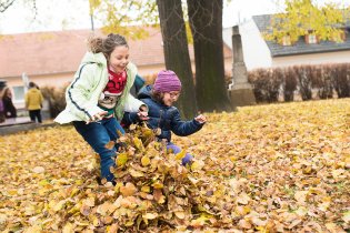 Bez skákání do hromady listí by podzim nebyl kompletní