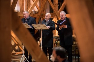 Tom si zafotil v kostele sv. Máří Magdaleny