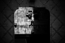 A průhled do Loretánské kaple