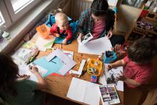 Scrapbookuje celá rodina