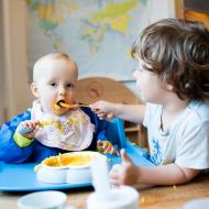 Že je krmení vděčného strávníka Vikouška uspokojující činností, na to už přišel i Radovánek