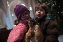 Jak se asi pastýři dostali do Betléma? Zhruba takto.