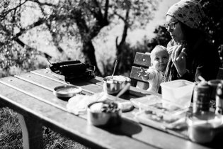 Mami, piknik u Novomlýnských nádrží dobrý, ale mohla by ses se mnou rozdělit