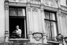 Pan fotograf byl velmi elegantní