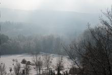 Takhle pěkně tam ráno bylo