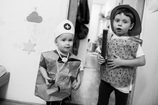 Rohlíkové tašky - lékařský plášť, rytířské brnění, zkrátka co si račte přát