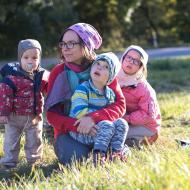 Chvilku pozorovat kluzáky a pak šup na rybníky