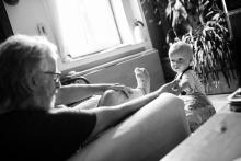 Pozvolné seznamování s dědou