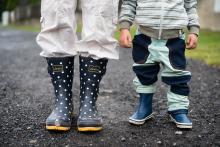 Je po dešti, a my jdeme zkontrolovat, jestli si kosové štěstím pletou noty (... nepletli, ale slyšeli jsme žluvy!)