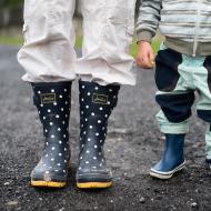 Je po dešti, a my jdeme zkontrolovat, jestli si kosové štěstím pletou noty (... nepletli, ale slyšeli jsme žluvy!)