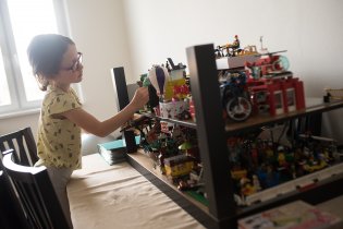 Od naší poslední návštěvy v Praze se děda a babička rozhodně nenudili