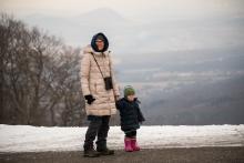 Dokonce i sněžilo!