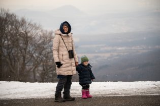 Dokonce i sněžilo!