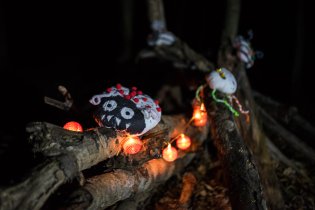 Upíří stezka v našem lese byla skutečně strašidelná