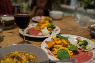 Experimentální večeře se celkem vydařila