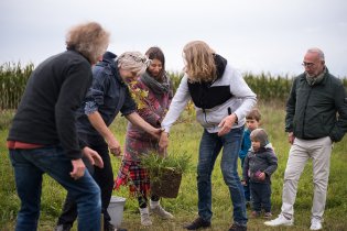 A ještě vysadit pro Marušku jeden dub