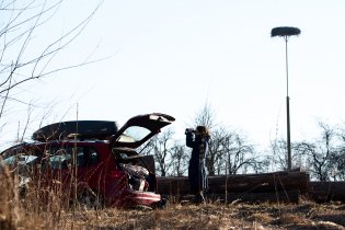 Vyrazili jsme přivítat čápy, ale ještě nebyli doma