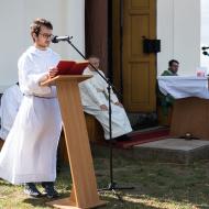 Na mši svaté na Kostelíčku jsme potkali Jožku