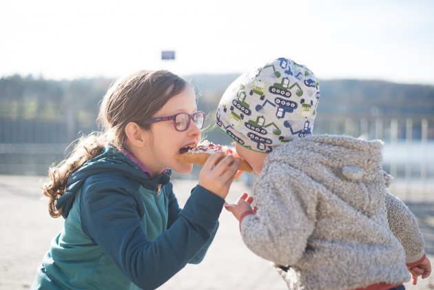Jeden langoš napůl, prosím