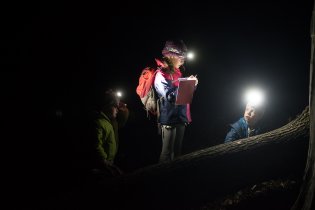 Zkušení lovci na Upíří kešce