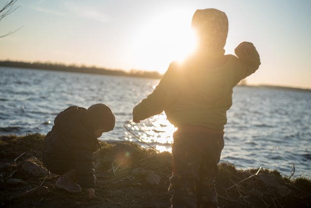 Západ Slunce u Nových Mlýnů