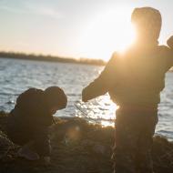 Západ Slunce u Nových Mlýnů