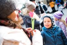 Vítáme jaro u radnice