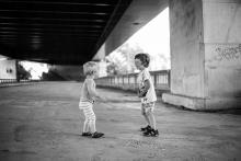 Zastávka na dvojitém mostě cestou z Litoměřic (D1, km 76)