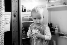 Přistižen při činu - krádež kokosového mléka