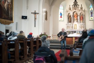O. Ladislav nás nejen duchovně obnovil, ale taky nám krásně zahrál a zazpíval