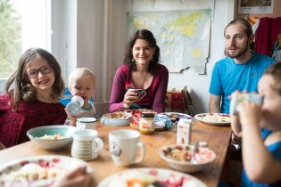 S další návštěvou pro změnu snídáme