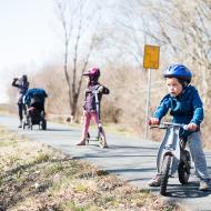 Vyrazili jsme na cyklostezku k novomlýnským nádržím