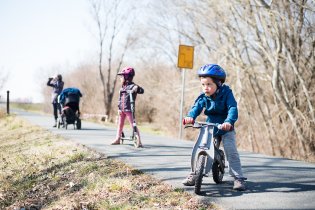 Vyrazili jsme na cyklostezku k novomlýnským nádržím