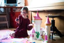 Verunka se zabydluje na zámku