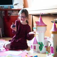 Verunka se zabydluje na zámku