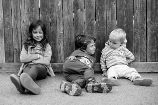 Pózování v ohradě