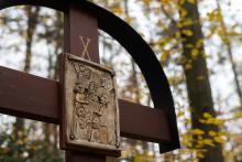 Tuto křížovou cestu vytvářely děti (Dolany u Olomouce)