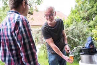 Jožka uvařil pivo jen pro tuto příležitost