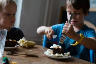 Banana bread s banánem, to je svačinka králů