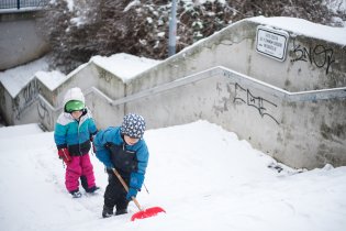 Není úplně pravdou, že se tato cesta v zimním období neudržuje