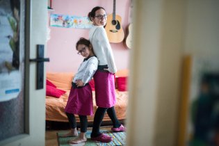 Mother-daughter outfit :))