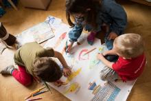 Společná kresba letiště