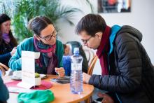 Se strejdou Lukášem v Café Terezie