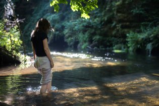 Osvěžujeme se už od rána: Kamenice v Českém Švýcarsku