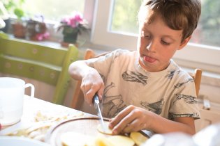 Jak jde o hranolky, je Ráďa všehoschopný