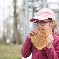Palačinka po náročném výstupu na rozhlednu fakt sedne